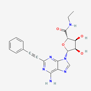 molecular formula C20H20N6O4 B10773935 Peneca 