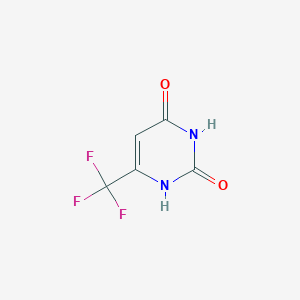 molecular formula C5H3F3N2O2 B107741 6-(Trifluoromethyl)uracil CAS No. 672-45-7