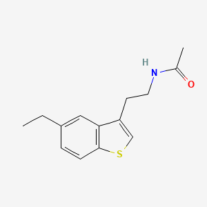 molecular formula C14H17NOS B10774458 S-22153 