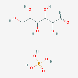 molecular formula C6H15O10P B10774654 Mannosyl phosphate 