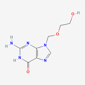 molecular formula C8H11N5O3 B10774731 Acyclovir CAS No. 125440-97-3