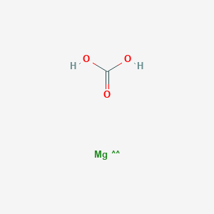 molecular formula CH2MgO3 B10774748 Carbonic acid, magnesium salt CAS No. 7757-69-9