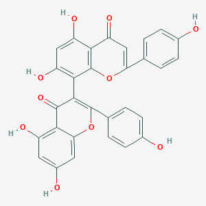 molecular formula C30H18O10 B010775 Biapigenin CAS No. 101140-06-1