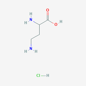 molecular formula C4H11ClN2O2 B107750 2,4-Diaminobutanoic acid hydrochloride CAS No. 19391-83-4