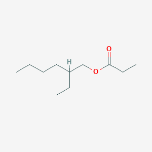 molecular formula C11H22O2 B107753 2-乙基己酸丙酯 CAS No. 6293-37-4