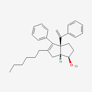 molecular formula C28H34O B10775313 RR-RJW100 