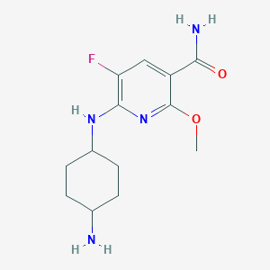 molecular formula C13H19FN4O2 B10775410 ROCK inhibitor 3 