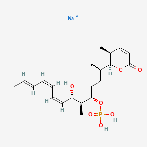 molecular formula C21H33NaO7P B10775761 Cytostatin (sodium salt) 
