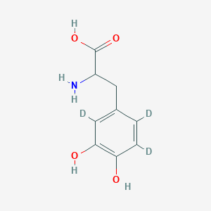molecular formula C9H11NO4 B10775841 L-DOPA-d3 