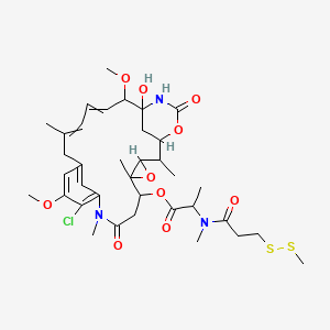 molecular formula C36H50ClN3O10S2 B10775977 DM1-SMe 