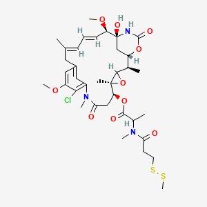 molecular formula C36H50ClN3O10S2 B10776114 DM1-SMe 