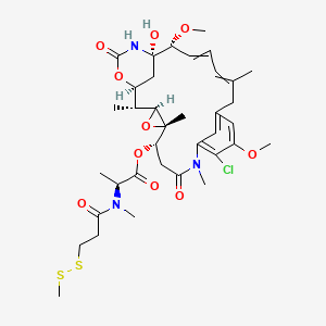 molecular formula C36H50ClN3O10S2 B10776165 DM1-SMe 