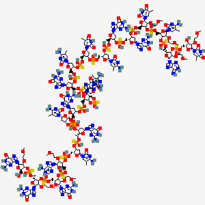 molecular formula C224H304N79O116P19S19 B10776375 Apatorsen CAS No. 1002331-21-6