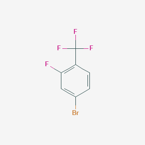 molecular formula C7H3BrF4 B107764 4-溴-2-氟苯三氟甲基 CAS No. 142808-15-9