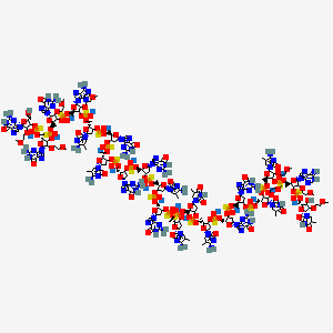 molecular formula C224H285N79Na19O116P19S19 B10776432 Apatorsen Sodium CAS No. 915443-09-3