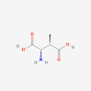 molecular formula C5H9NO4 B10776565 threo-3-methyl-L-aspartic acid CAS No. 642-92-2