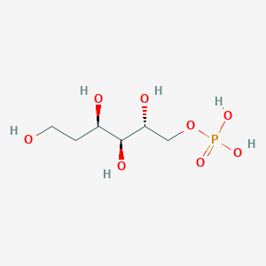 molecular formula C6H15O8P B10776585 2-Deoxy-glucitol-6-phosphate 