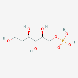 molecular formula C6H15O8P B10776655 [(2R,3R,4S)-2,3,4,6-tetrahydroxyhexyl] dihydrogen phosphate 