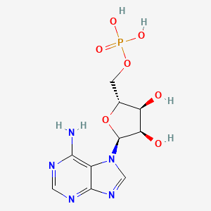 molecular formula C10H14N5O7P B10776860 alpha-Adenosine monophosphate 