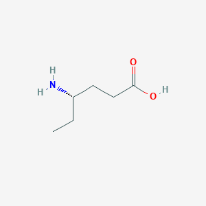 molecular formula C6H13NO2 B10776891 (4S)-4-Aminohexanoic acid CAS No. 1334472-86-4