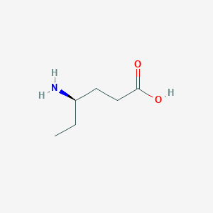 molecular formula C6H13NO2 B10776964 4-Amino hexanoic acid 