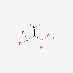molecular formula C3H4F3NO2 B10777074 Trifluoroalanine 