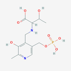 molecular formula C12H19N2O8P B10777231 N-Pyridoxyl-threonine-5-monophosphate 
