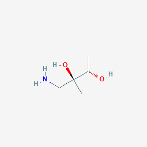 molecular formula C5H13NO2 B10777664 (2S,3S)-1-amino-2-methylbutane-2,3-diol 