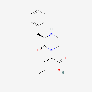 molecular formula C17H24N2O3 B10777688 Ethylaminobenzylmethylcarbonyl group 