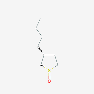 molecular formula C8H16OS B10777712 (1S,3R)-3-butylthiolane 1-oxide 