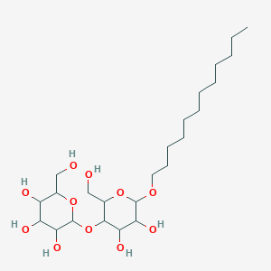 molecular formula C24H46O11 B10777727 Dodecyl beta-D-maltoside 