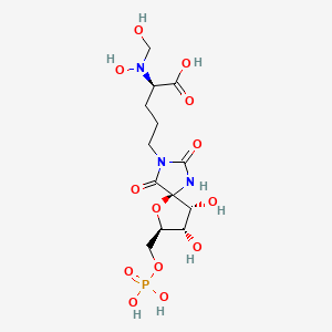 molecular formula C13H22N3O13P B10777745 (C8-R)-Hydantocidin 5'-phosphate 