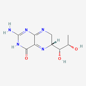 molecular formula C9H13N5O3 B10777815 4a-Carbinolamine tetrahydrobiopterin CAS No. 79647-29-3