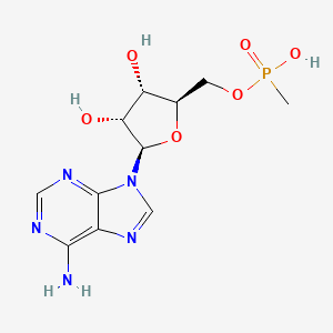 molecular formula C11H16N5O6P B10777902 alpha-Methylene adenosine monophosphate CAS No. 3768-16-9