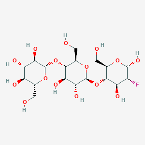 molecular formula C18H31FO15 B10778561 Deoxy-2-fluoro-B-D-cellotrioside 