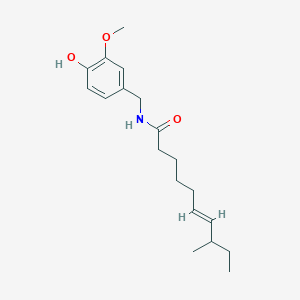 molecular formula C19H29NO3 B107786 Homocapsaicin II 