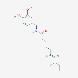 molecular formula C19H29NO3 B107786 Homocapsaicin II CAS No. 71240-51-2