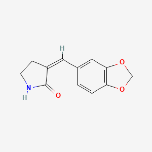 molecular formula C12H11NO3 B10778686 Heat Shock Protein Inhibitor II 