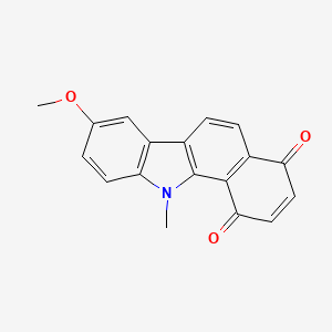 molecular formula C18H13NO3 B10778857 NSC 641396 