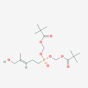 molecular formula C18H33O8P B10778951 Pom2-C-hmbp 