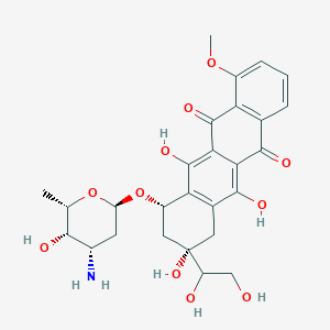 molecular formula C27H31NO11 B10778953 Doxorubicinol (hydrochloride) 