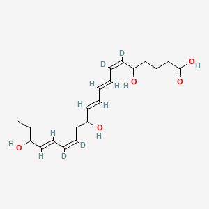 molecular formula C20H30O5 B10779105 Resolvin E1-d4 