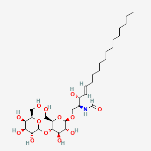 molecular formula C31H57NO13 B10779143 Lactosylceramide (porcine RBC) 