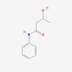 molecular formula C10H13NO2 B107792 3-Hydroxy-N-phenylbutanamide CAS No. 1954-91-2
