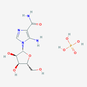 molecular formula C9H17N4O9P B10779539 AICAR phosphate 