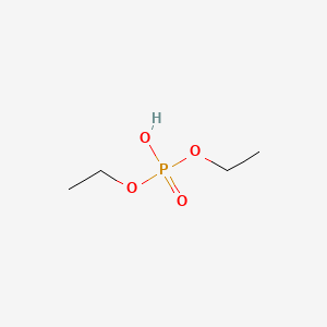 molecular formula C4H11O4P B10779560 Diethyl phosphate CAS No. 51501-07-6