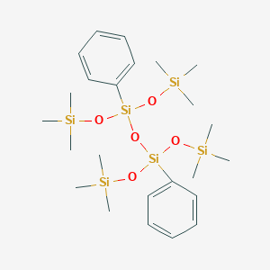 molecular formula C24H46O5Si6 B107798 Bisphenylhexamethicone CAS No. 18758-91-3