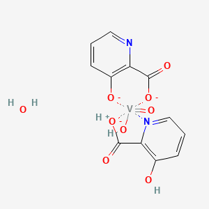 molecular formula C12H11N2O9V-2 B10780470 VO-Ohpic trihydrate 