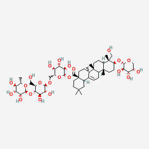 molecular formula C53H86O22 B10780487 Cauloside D 