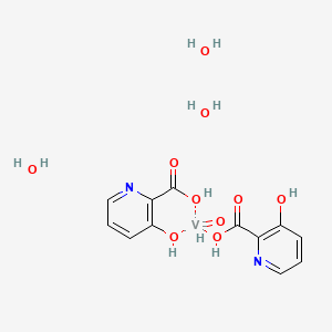 molecular formula C12H17N2O10V B10780494 VO-Ohpic trihydrate 
